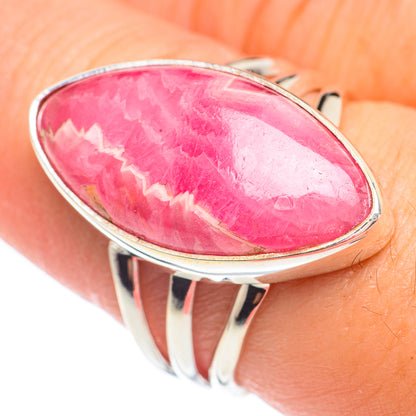 Rhodochrosite Rings handcrafted by Ana Silver Co - RING67557