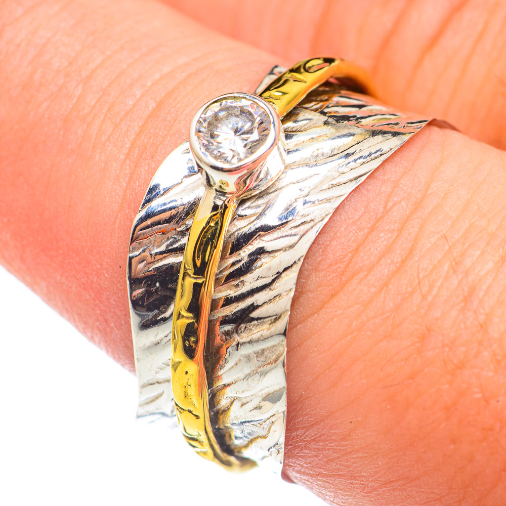 Meditation Spinner Rings handcrafted by Ana Silver Co - RING67615