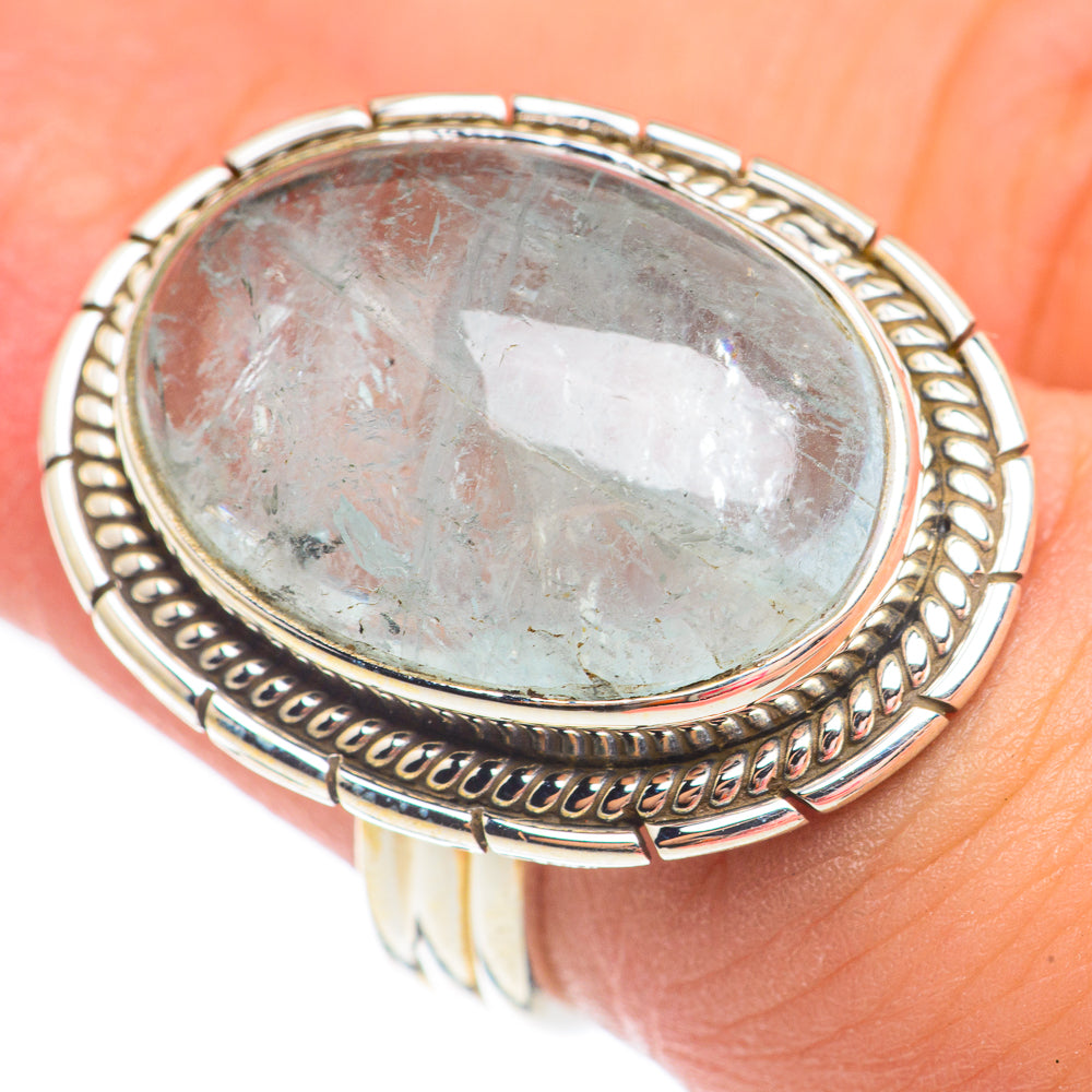Aquamarine Rings handcrafted by Ana Silver Co - RING67623