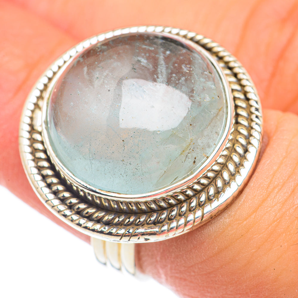 Aquamarine Rings handcrafted by Ana Silver Co - RING67647