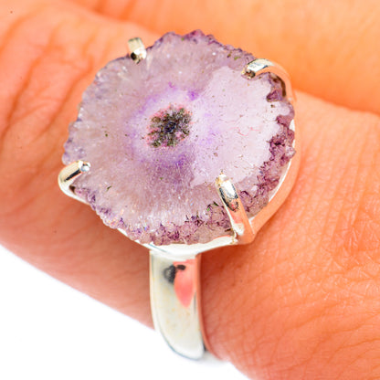 Amethyst Stalactite Rings handcrafted by Ana Silver Co - RING67664