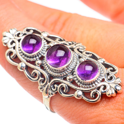 Amethyst Rings handcrafted by Ana Silver Co - RING67712