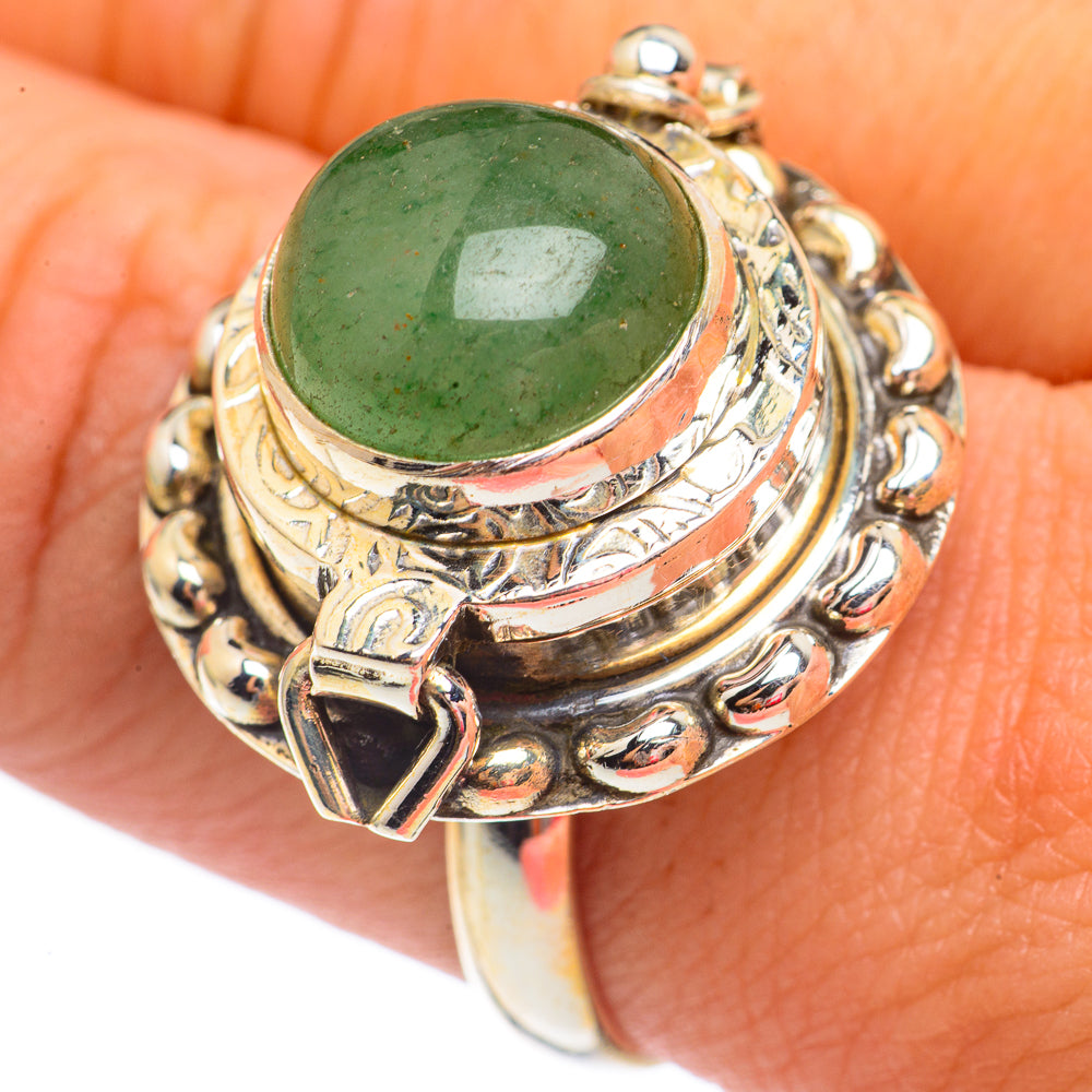 Prehnite Rings handcrafted by Ana Silver Co - RING67737