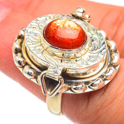 Sunstone Rings handcrafted by Ana Silver Co - RING67741