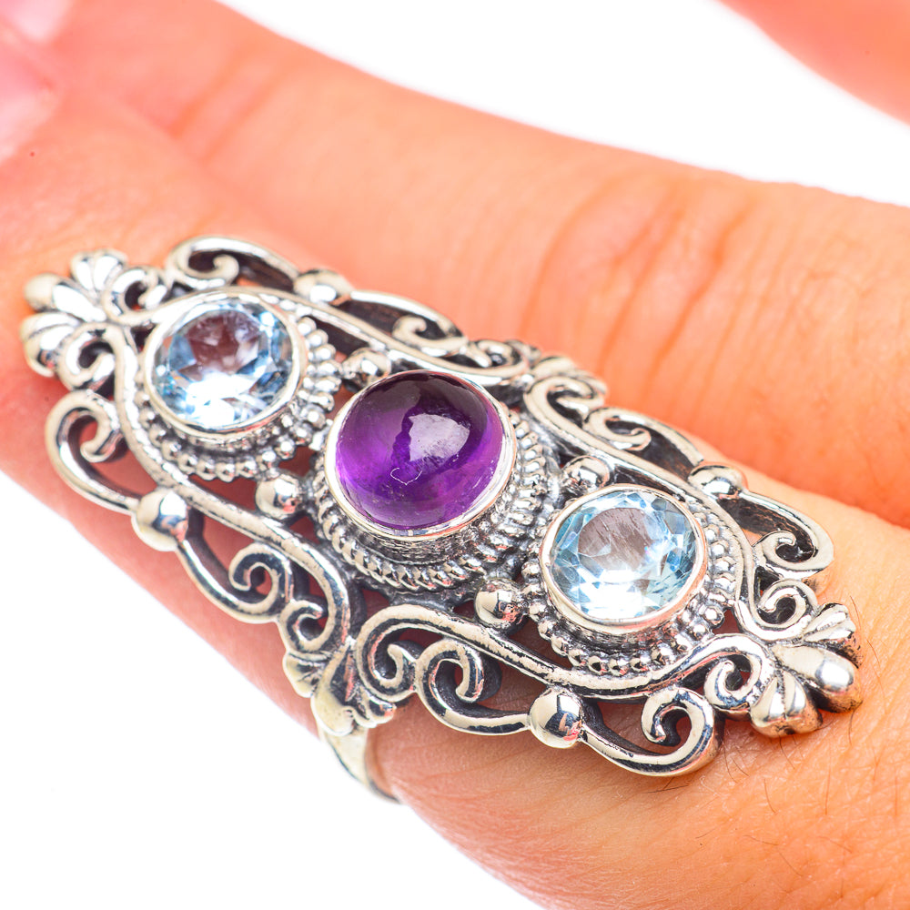 Amethyst Rings handcrafted by Ana Silver Co - RING67754