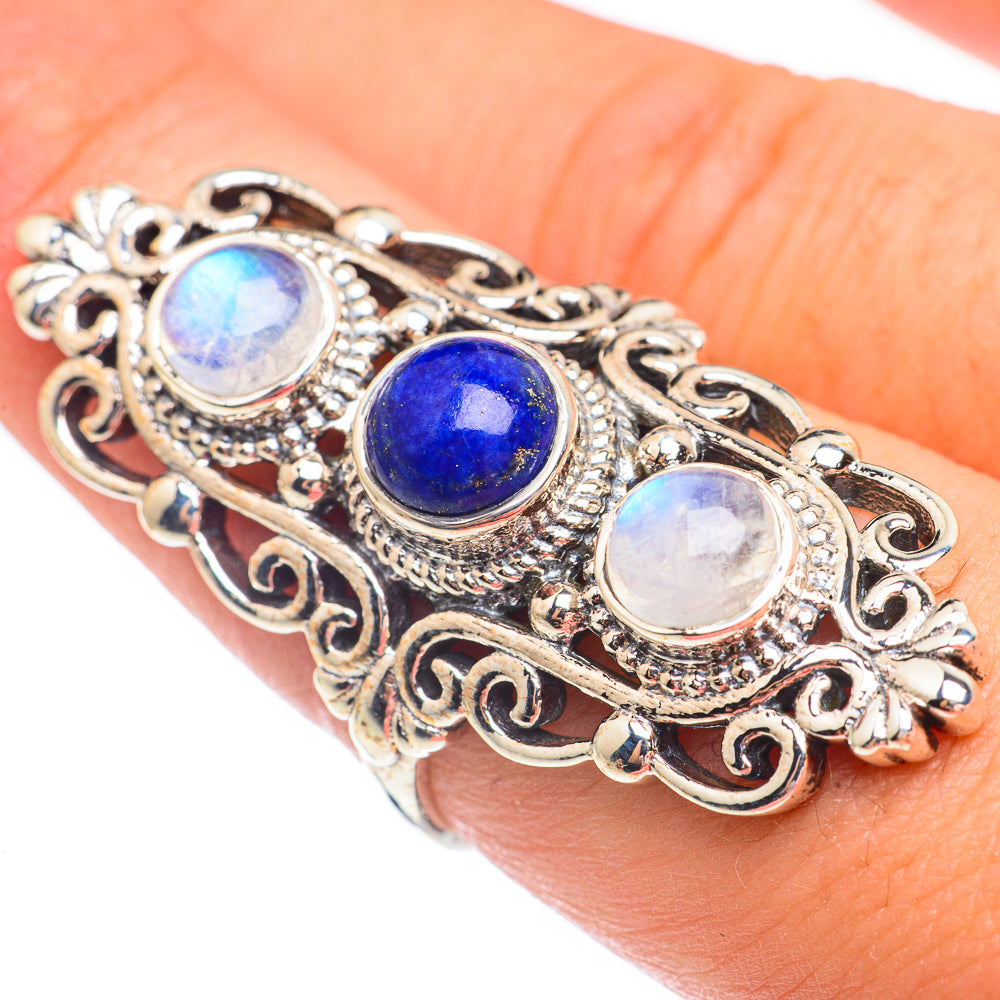 Lapis Lazuli Rings handcrafted by Ana Silver Co - RING67761