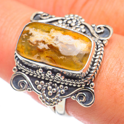 Ocean Jasper Rings handcrafted by Ana Silver Co - RING67775