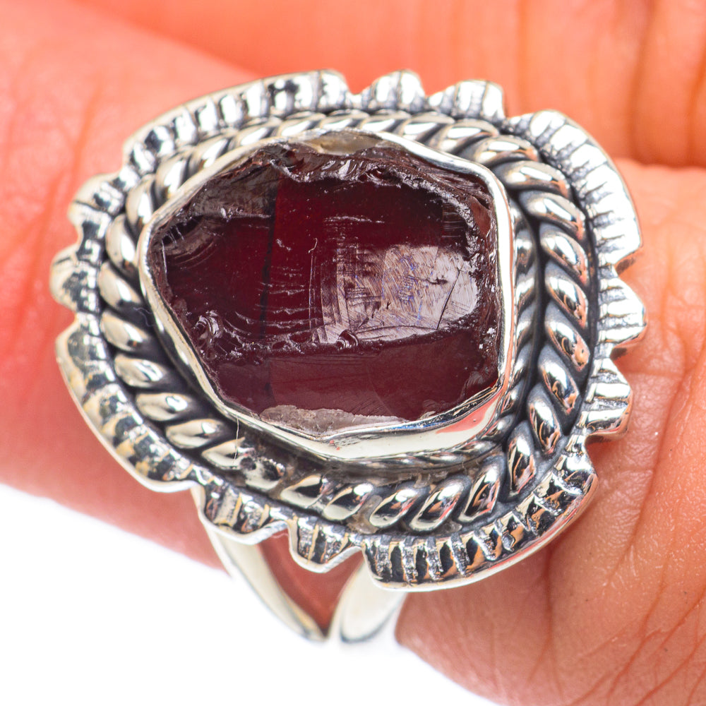 Garnet Rings handcrafted by Ana Silver Co - RING67782