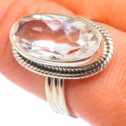 White Quartz Rings handcrafted by Ana Silver Co - RING67792