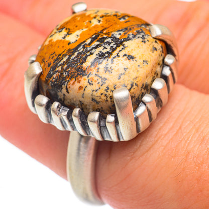 Picture Jasper Rings handcrafted by Ana Silver Co - RING67810
