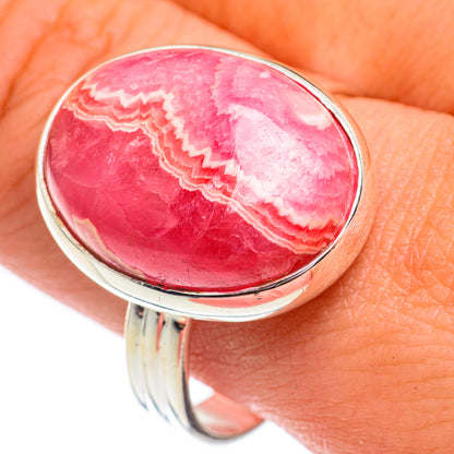 Rhodochrosite Rings handcrafted by Ana Silver Co - RING67816