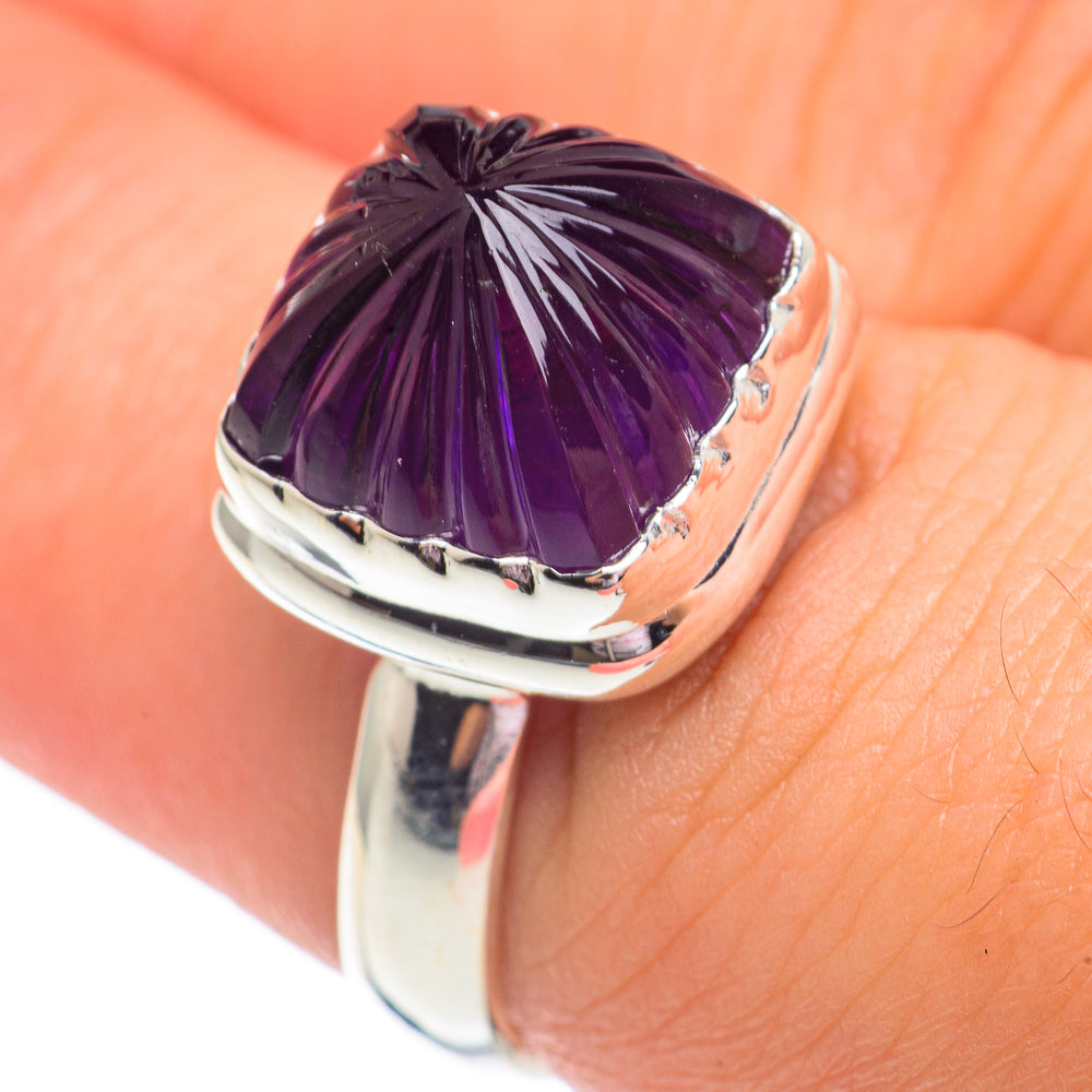 Amethyst Rings handcrafted by Ana Silver Co - RING67819
