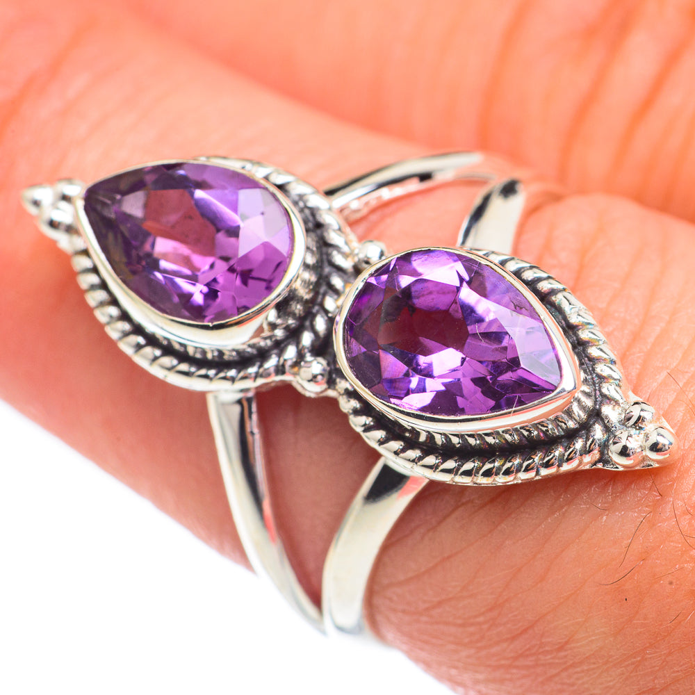 Amethyst Rings handcrafted by Ana Silver Co - RING67820