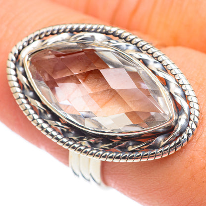 White Quartz Rings handcrafted by Ana Silver Co - RING67830
