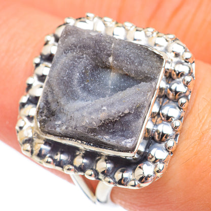 Desert Druzy Rings handcrafted by Ana Silver Co - RING67833