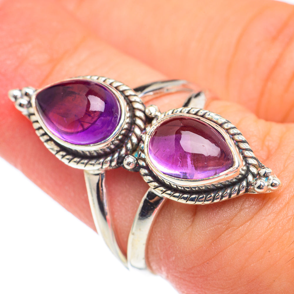 Amethyst Rings handcrafted by Ana Silver Co - RING67856