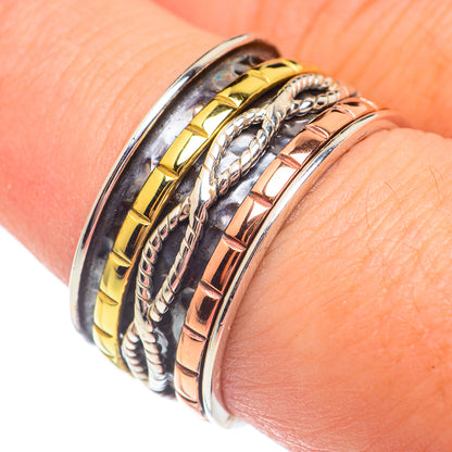 Meditation Spinner Rings handcrafted by Ana Silver Co - RING67858