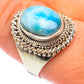 Larimar Rings handcrafted by Ana Silver Co - RING67870