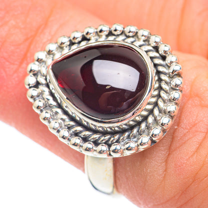 Garnet Rings handcrafted by Ana Silver Co - RING67884