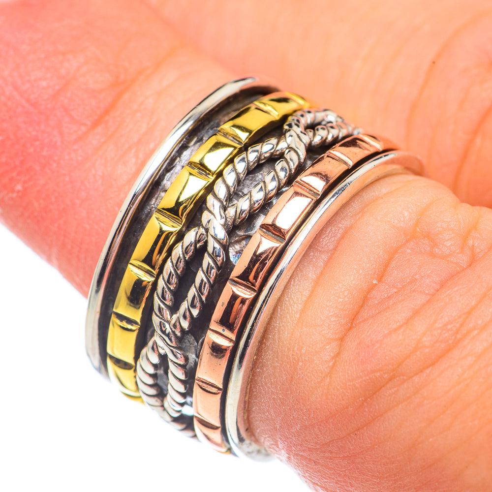 Meditation Spinner Rings handcrafted by Ana Silver Co - RING67889