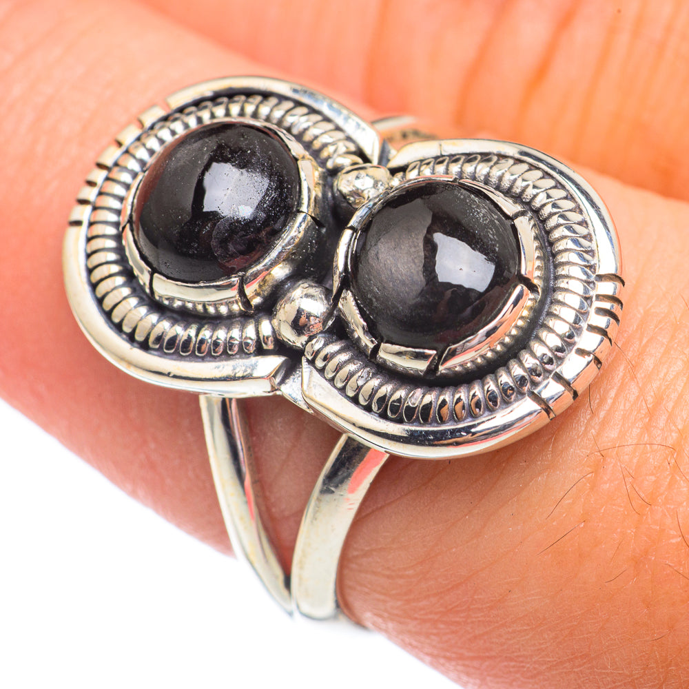 Black Onyx Rings handcrafted by Ana Silver Co - RING67892