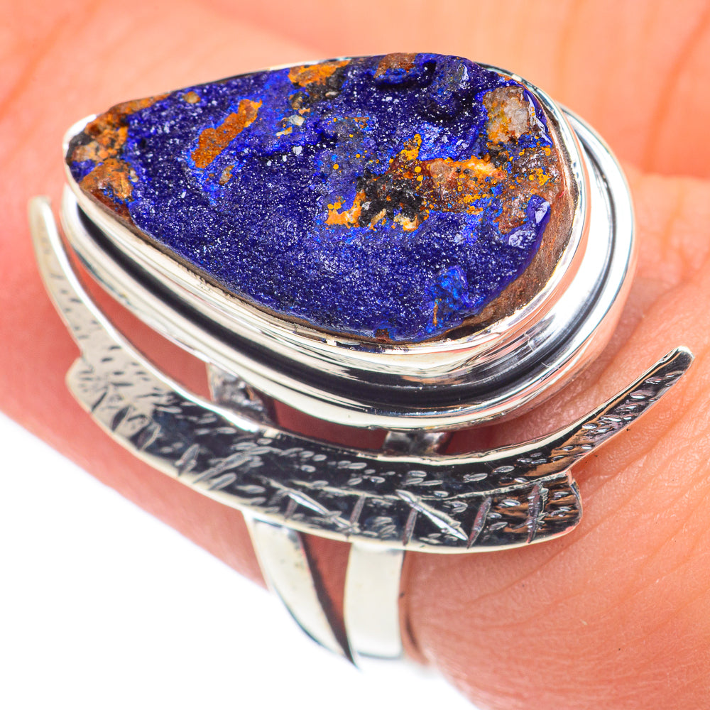 Azurite Rings handcrafted by Ana Silver Co - RING67905