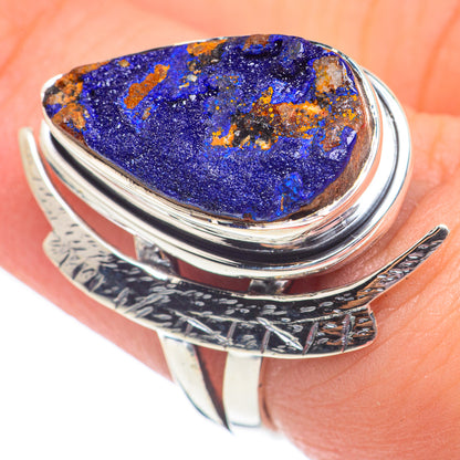 Azurite Rings handcrafted by Ana Silver Co - RING67905