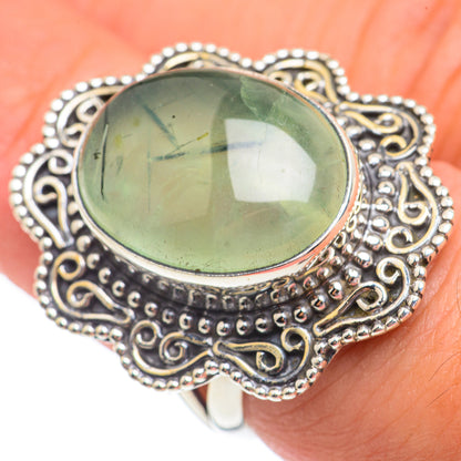 Prehnite Rings handcrafted by Ana Silver Co - RING67908
