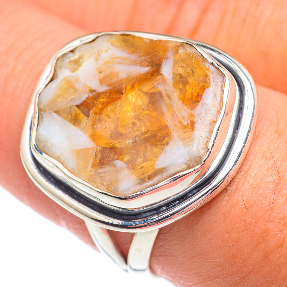 Citrine Rings handcrafted by Ana Silver Co - RING67912