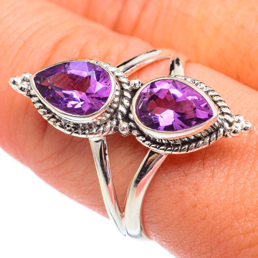Amethyst Rings handcrafted by Ana Silver Co - RING67918