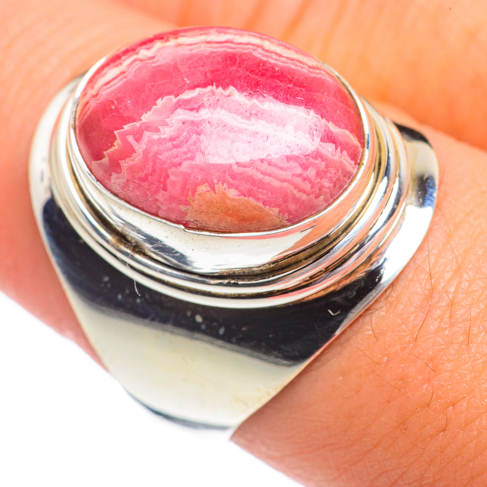 Rhodochrosite Rings handcrafted by Ana Silver Co - RING67944