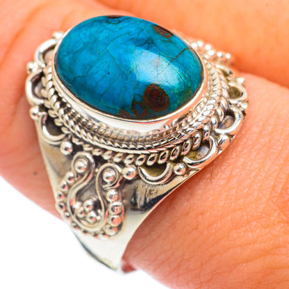 Shattuckite Rings handcrafted by Ana Silver Co - RING67965
