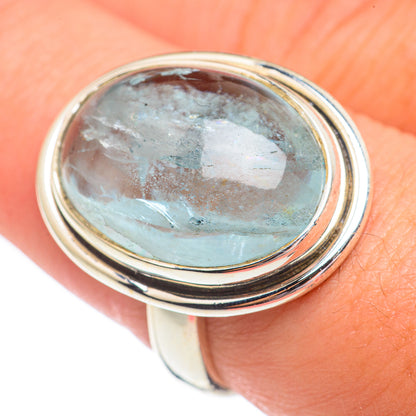Aquamarine Rings handcrafted by Ana Silver Co - RING67967