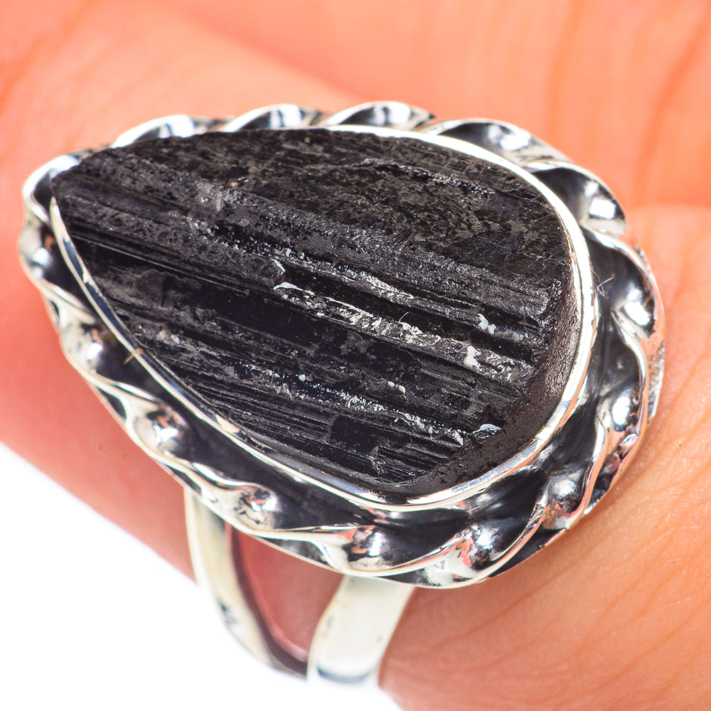 Tektite Rings handcrafted by Ana Silver Co - RING67980