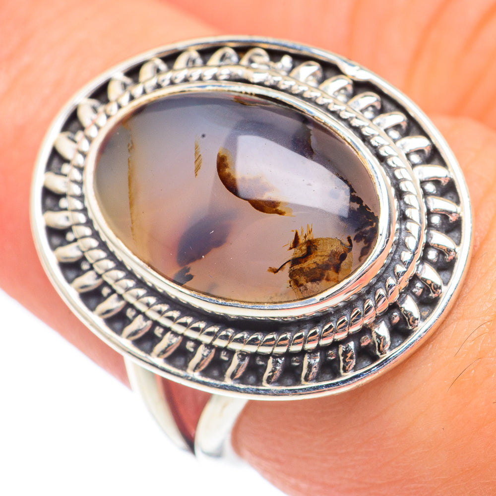 Montana Agate Rings handcrafted by Ana Silver Co - RING67981