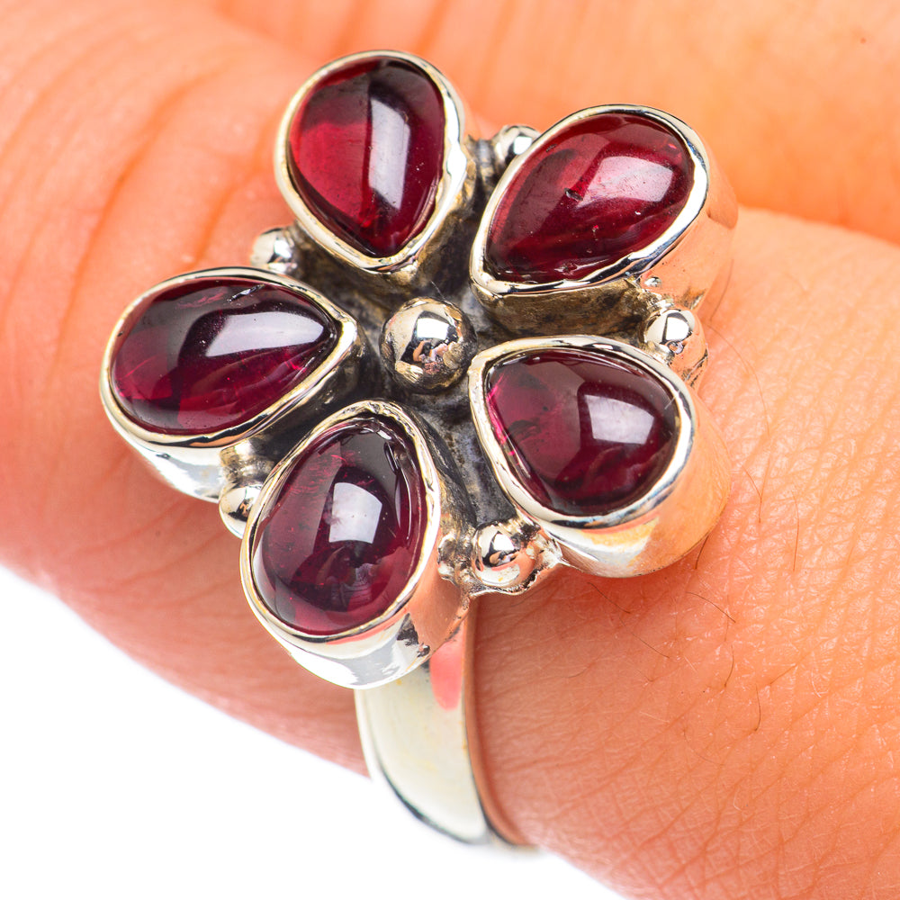 Garnet Rings handcrafted by Ana Silver Co - RING67986