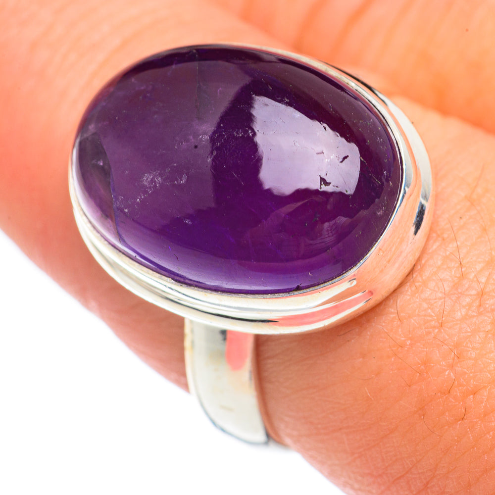 Amethyst Rings handcrafted by Ana Silver Co - RING68005