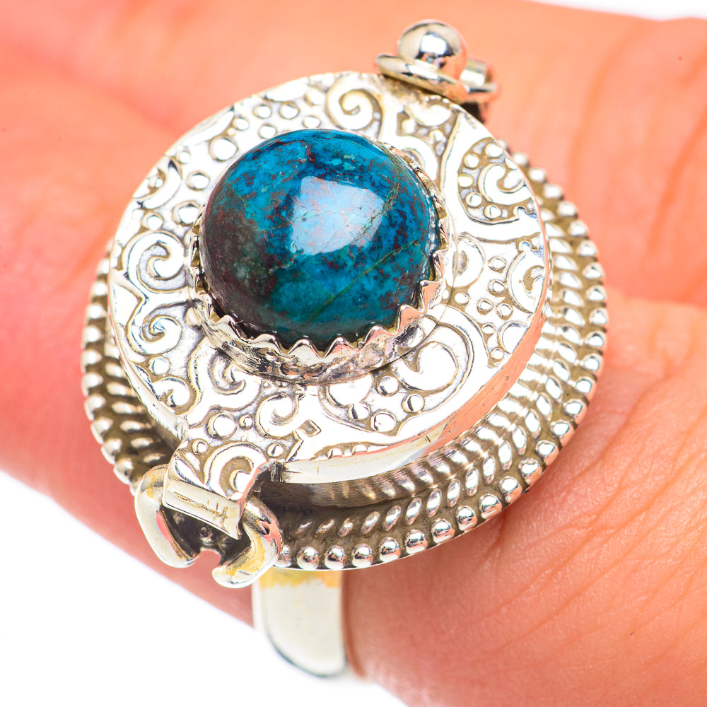 Shattuckite Rings handcrafted by Ana Silver Co - RING68019