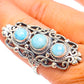 Larimar Rings handcrafted by Ana Silver Co - RING68022