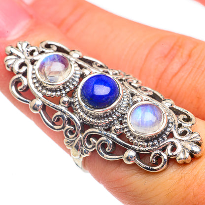 Lapis Lazuli Rings handcrafted by Ana Silver Co - RING68053