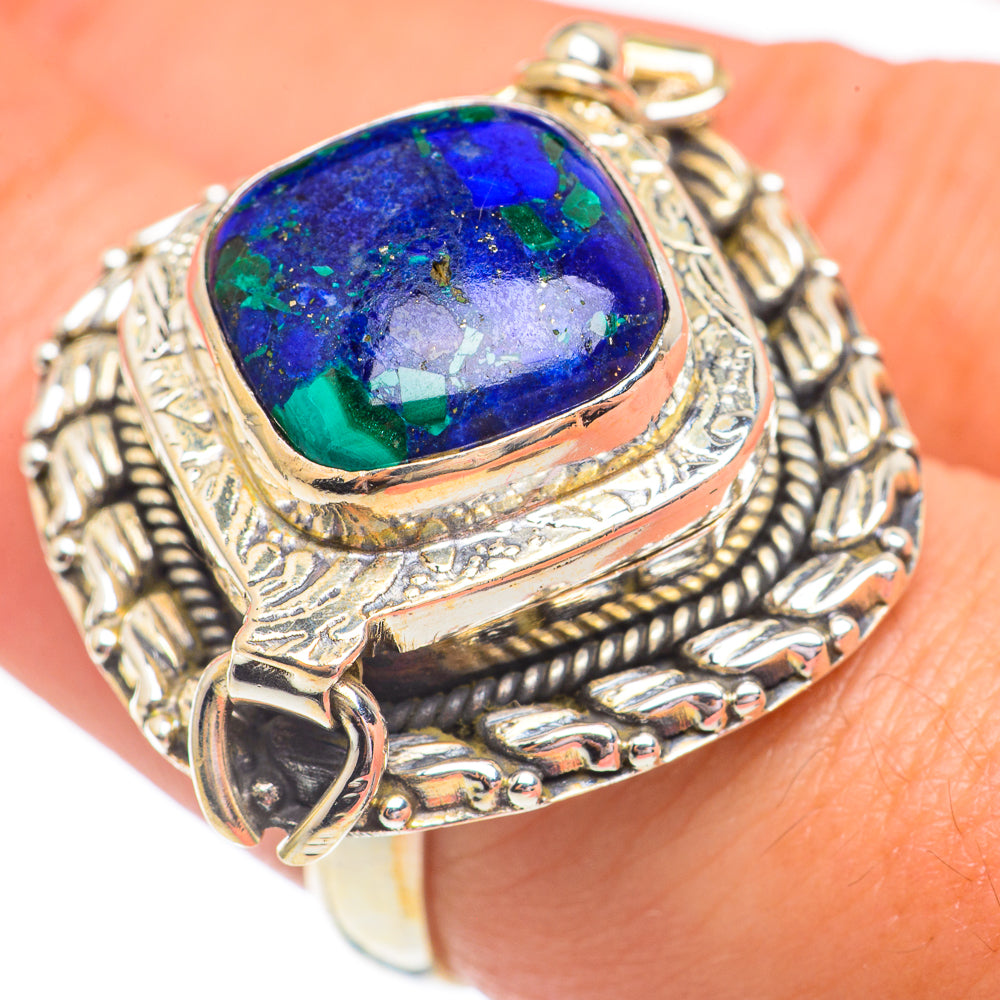 Azurite Rings handcrafted by Ana Silver Co - RING68074