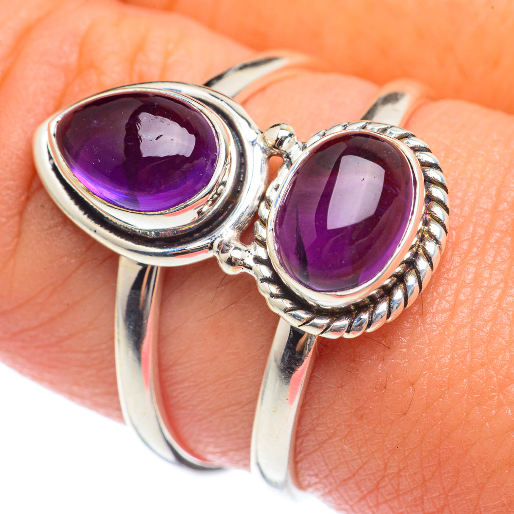 Amethyst Rings handcrafted by Ana Silver Co - RING68094