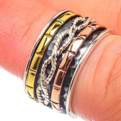 Copper Wedding Band Rings handcrafted by Ana Silver Co - RING68097