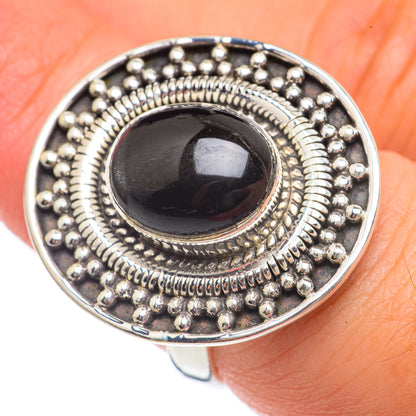 Black Onyx Rings handcrafted by Ana Silver Co - RING68099
