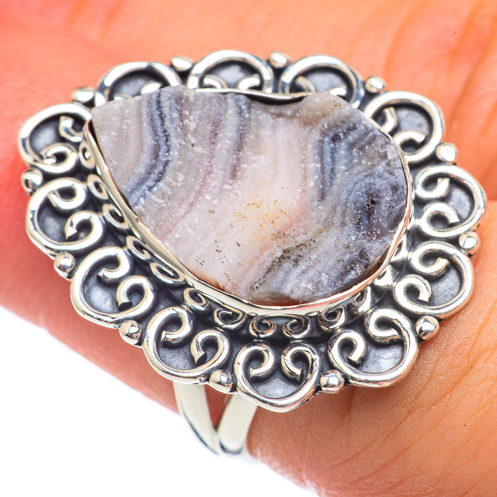 Desert Druzy Rings handcrafted by Ana Silver Co - RING68109