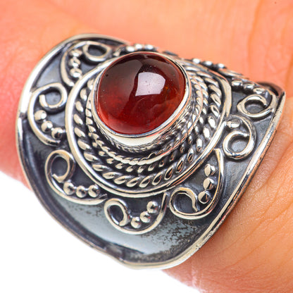 Garnet Rings handcrafted by Ana Silver Co - RING68122