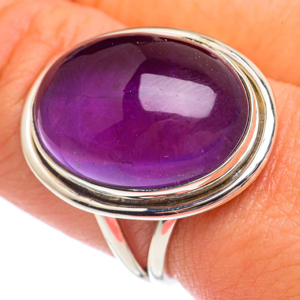 Amethyst Rings handcrafted by Ana Silver Co - RING68128