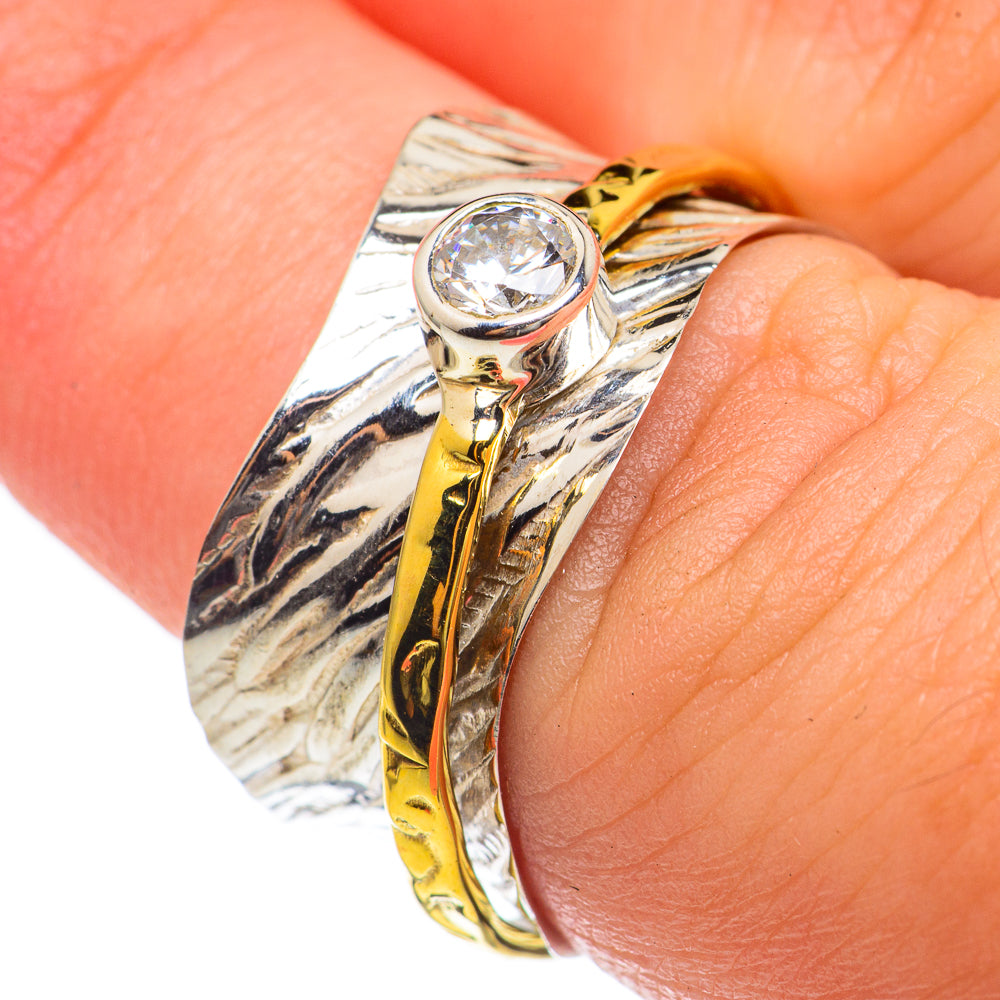 Meditation Spinner Rings handcrafted by Ana Silver Co - RING68131