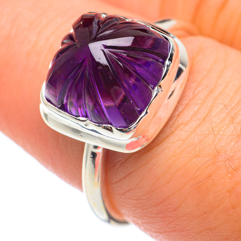 Amethyst Rings handcrafted by Ana Silver Co - RING68194