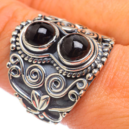 Black Onyx Rings handcrafted by Ana Silver Co - RING68199